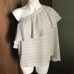 Stitch Fix Collective Concepts One Shoulder Blouse